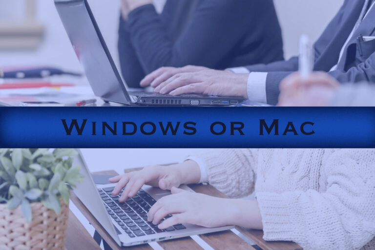 WindowsとMacを比較